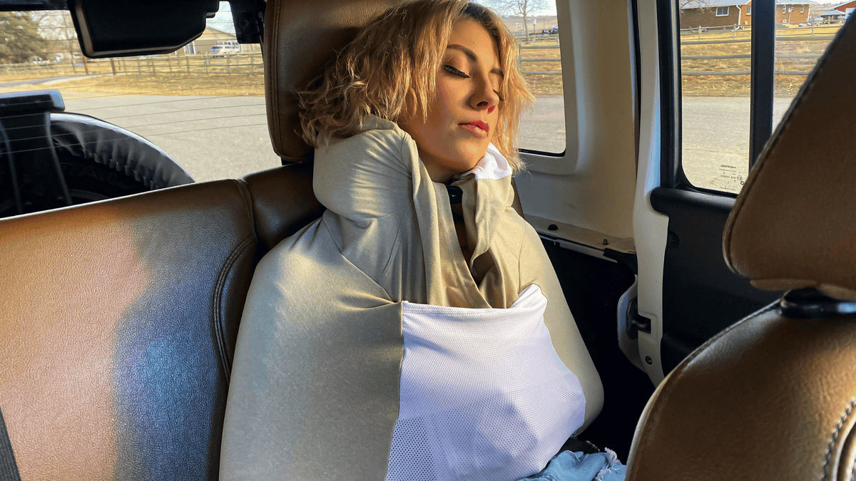 SKY-HAVEN TRAVEL home of the SLOODIE- best travel pillow for airplanes